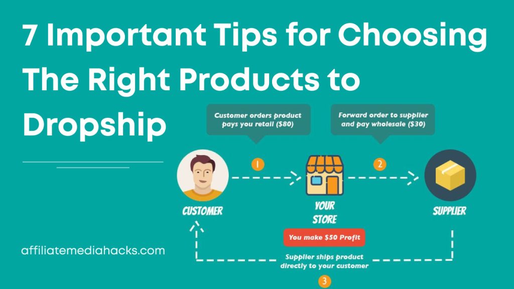 7 Important Tips for Choosing the Right Products to Dropship