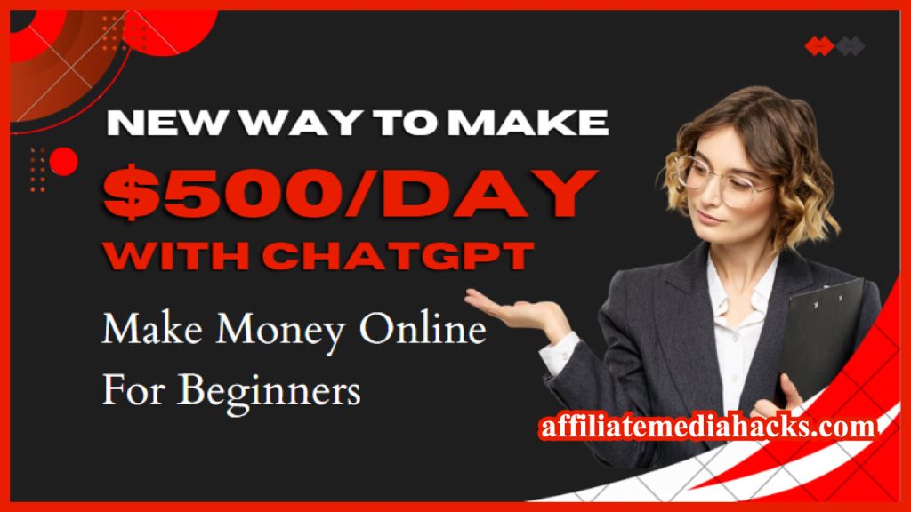 NEW Way To Make $500/day With ChatGPT Make Money Online For Beginners