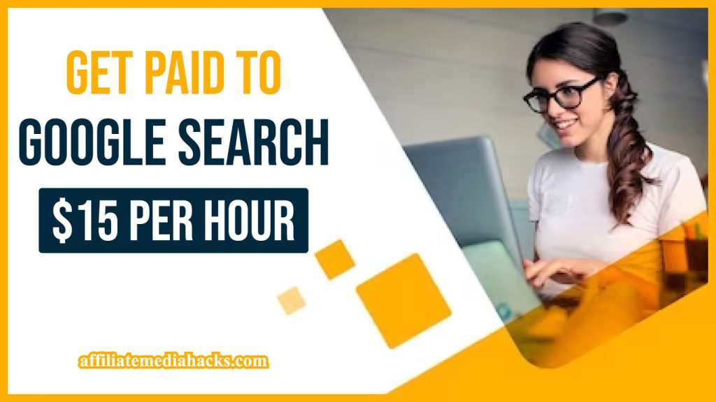 Get Paid to Google search $15 per hour